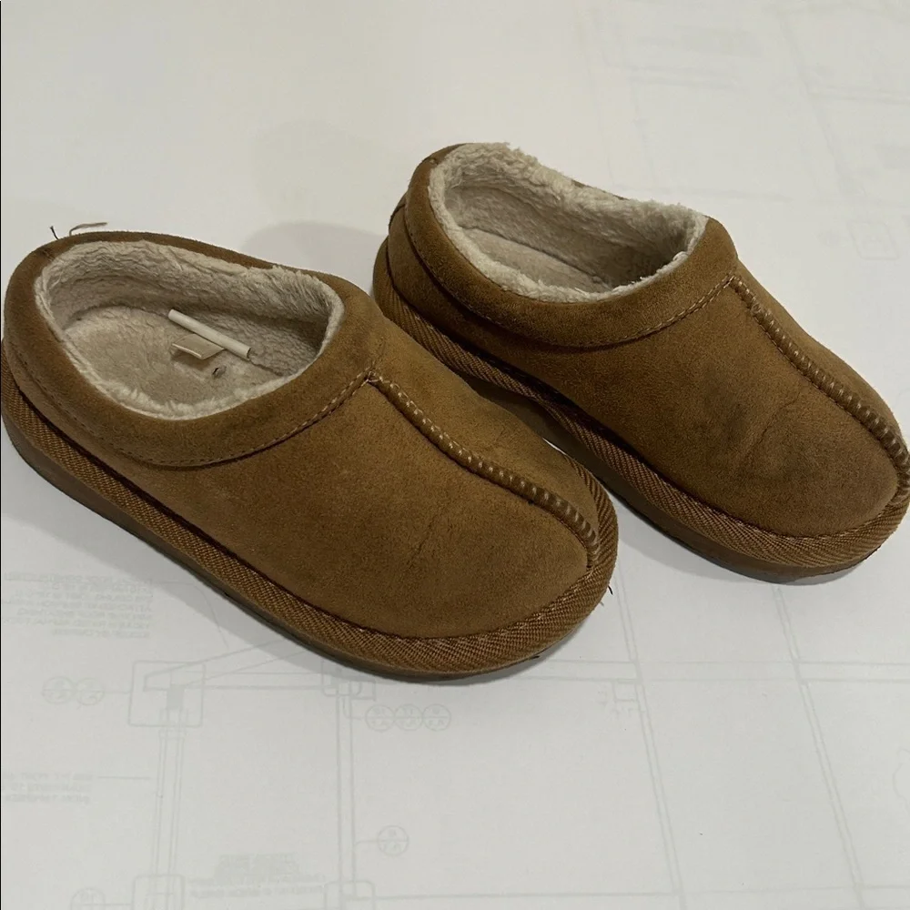 Kids Faux Fur Slippers